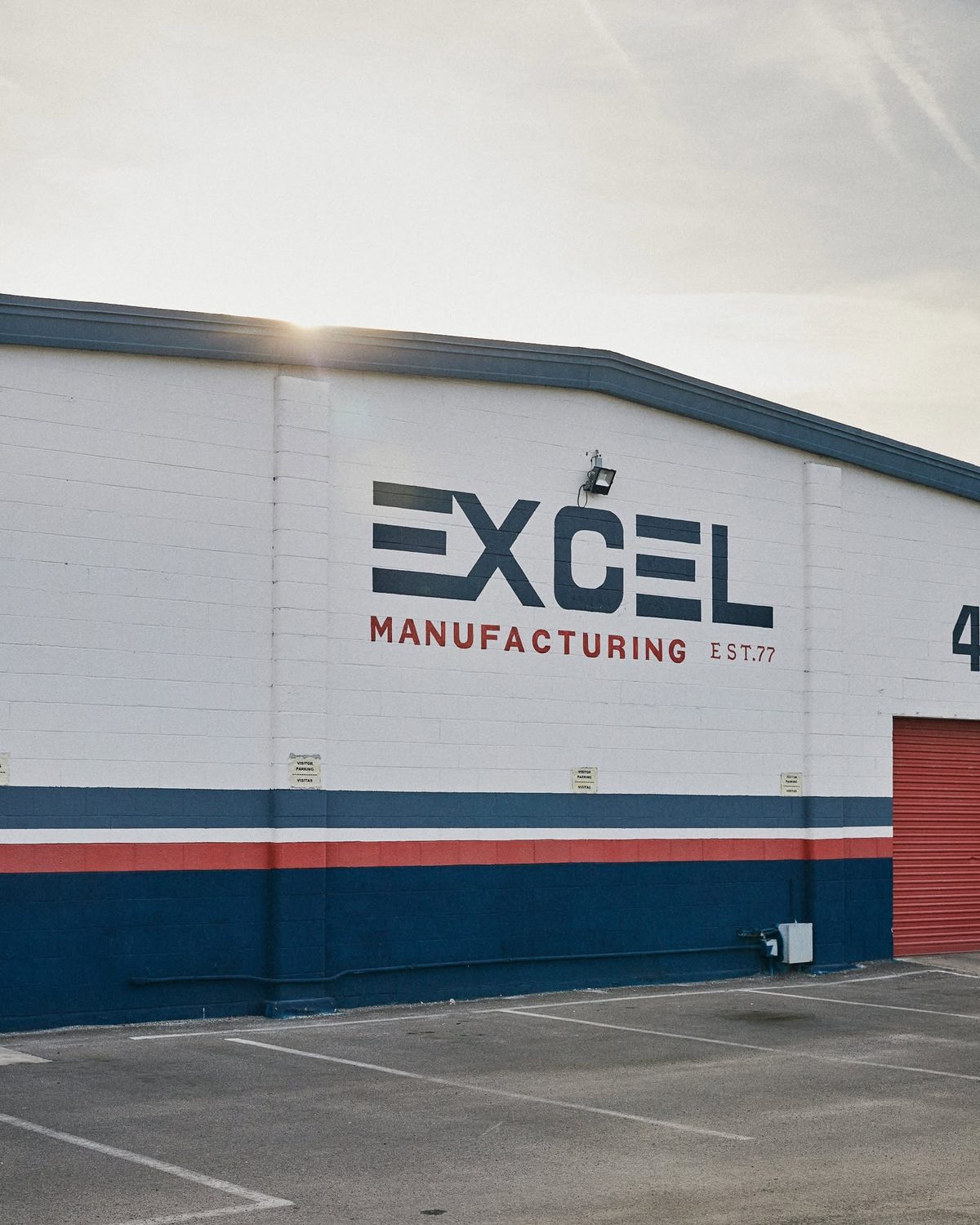 Excel Manufacturing facility exterior, El Paso, Texas